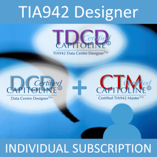 TDCD Certified TIA942 Data Centre Designer Online DCD and CTM Discount Course Bundle (35 hrs)